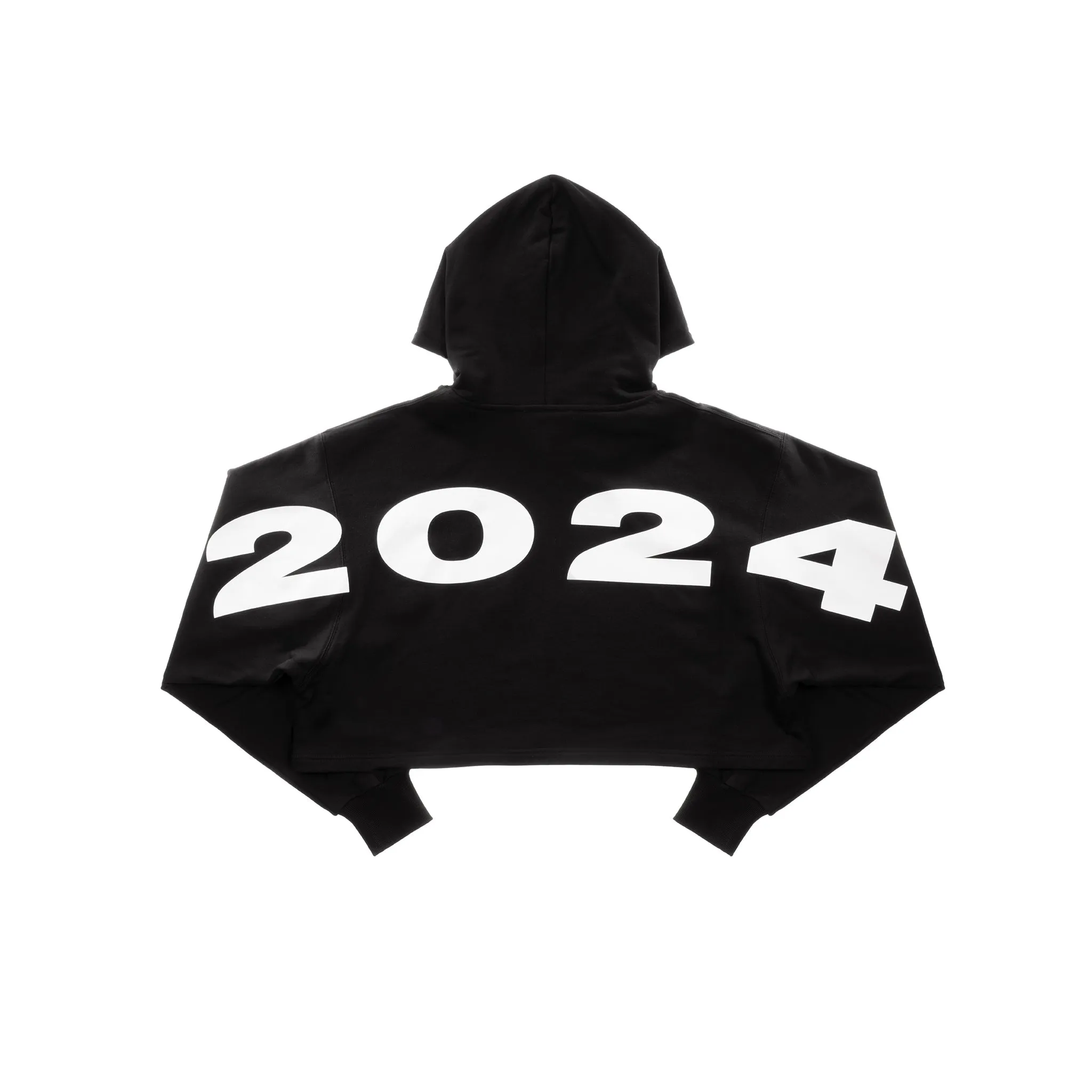Crop Hoodie - Liberia Black sold by Telfar product image thumbnail 2