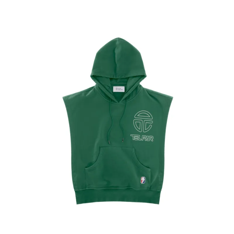 Sideless Hoodie - Dark Green sold by Telfar