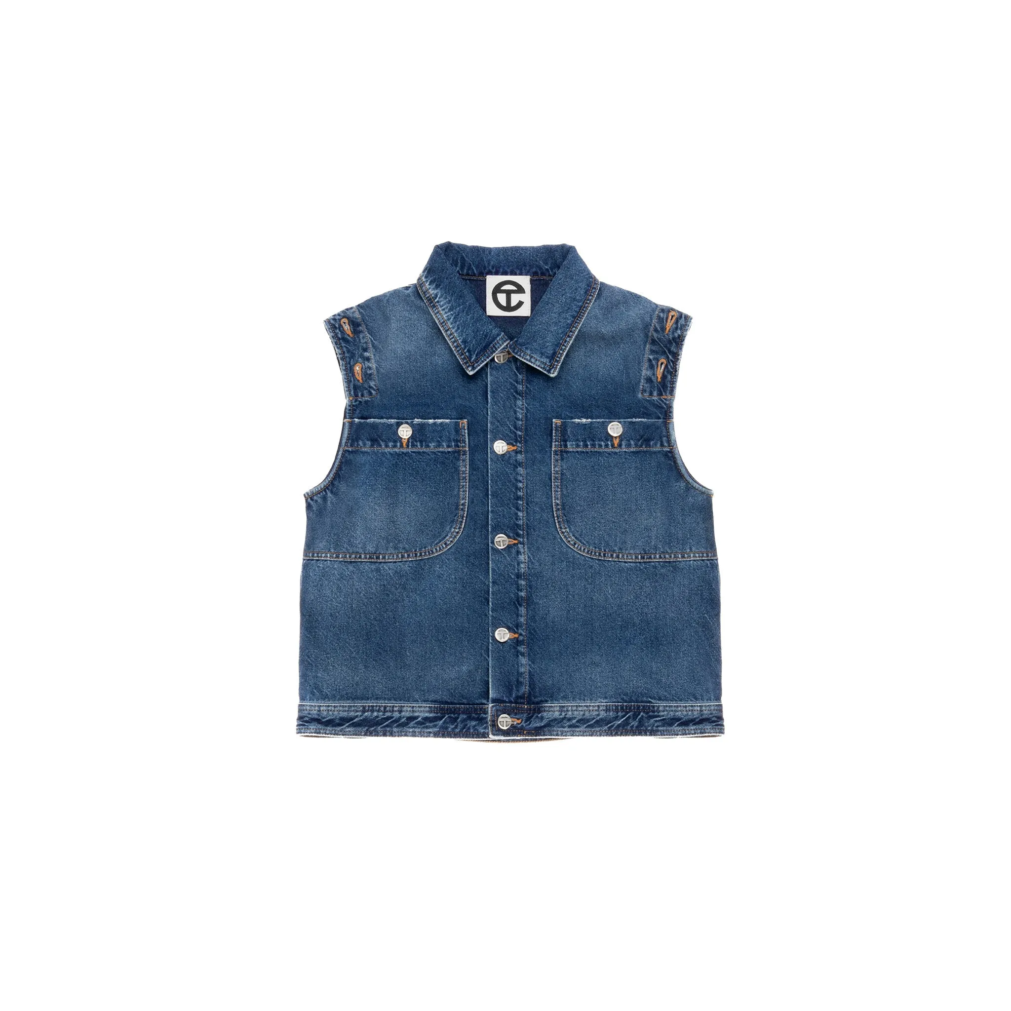 Detachable Jean Jacket - Blue sold by Telfar product image thumbnail 3