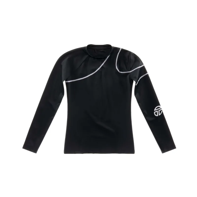 Performance Long Sleeve T - Black/Black sold by Telfar