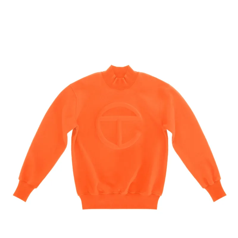 Embossed Mockneck - Orange sold by Telfar