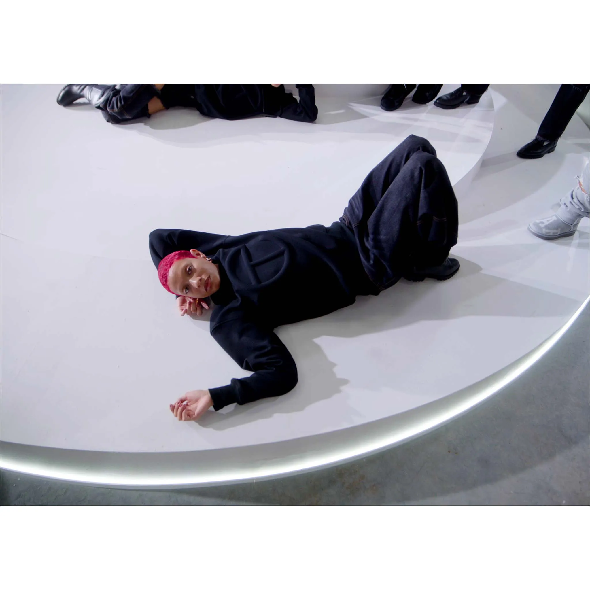 Embossed Mockneck - Orange sold by Telfar product image thumbnail 4