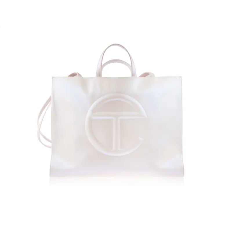 Large Shopping Bag - Pearl sold by Telfar