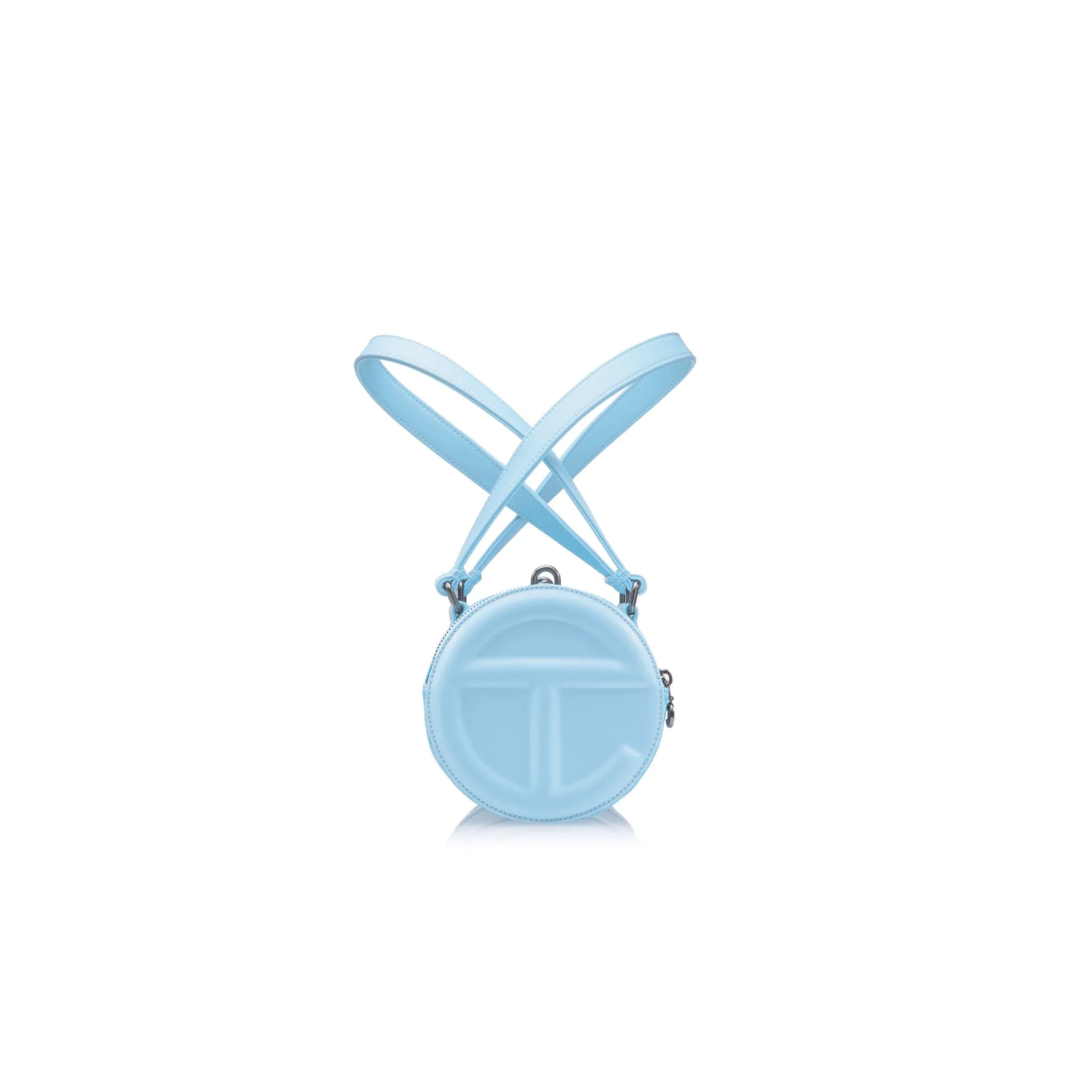 Medium Jacquard Telfar Duffle - Pool Blue Monogram sold by Telfar product image thumbnail 2