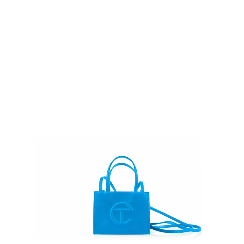 Small Shopping Bag - Cyan sold by Telfar