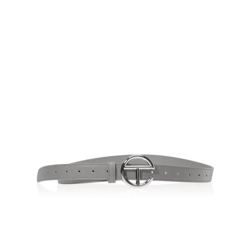 Logo Belt - Silver/Grey made by Telfar