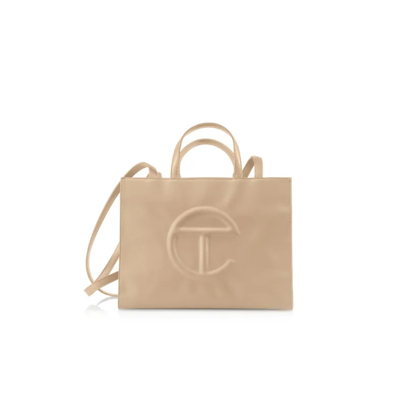 Medium Shopping Bag - Cream sold by Telfar