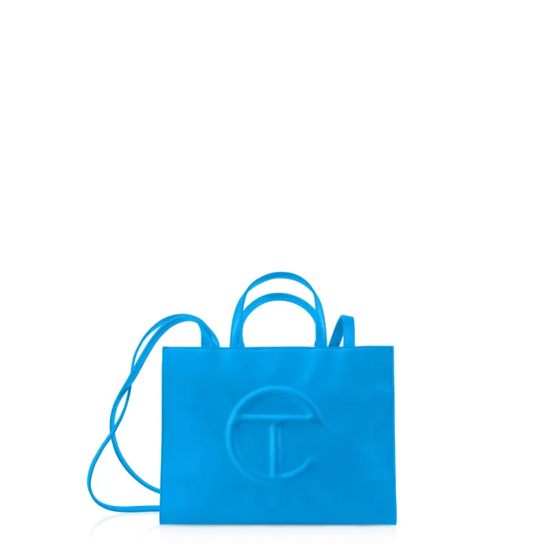 Medium Shopping Bag - Cyan sold by Telfar