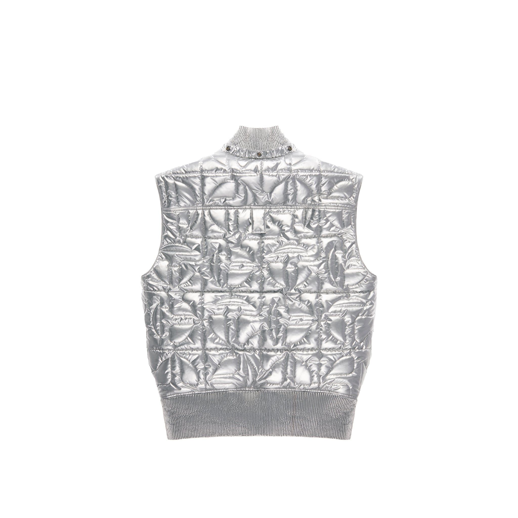 Moose Knuckles x Telfar Quilted Bomber Vest - Silver/Fox sold by Telfar product image thumbnail 4