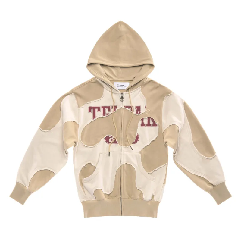 Camo Hoodie - Khaki sold by Telfar