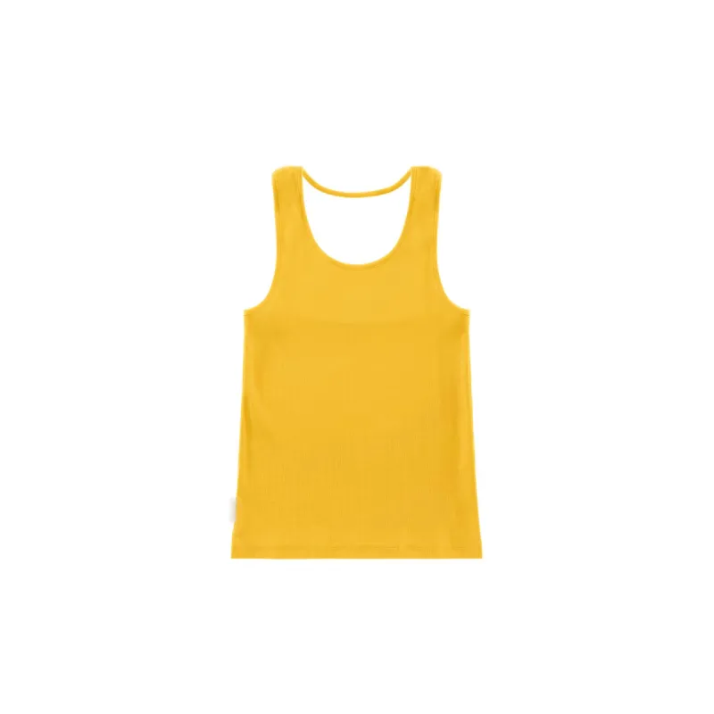 Halter Tank - Yellow sold by Telfar