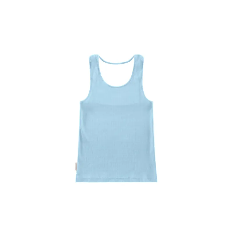 Halter Tank - Pool Blue sold by Telfar