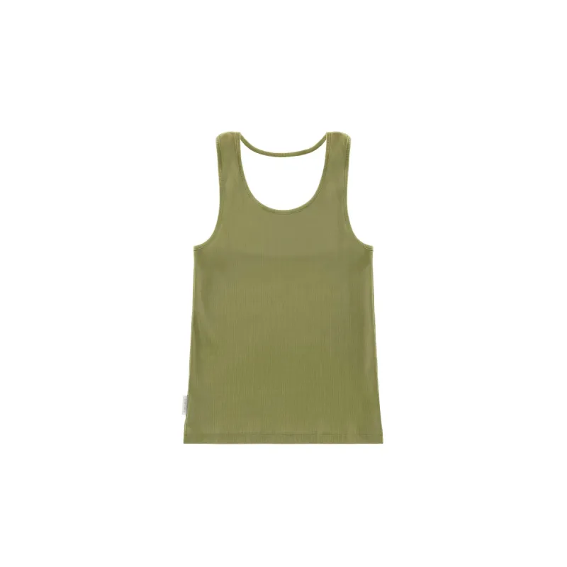 Halter Tank - Drab sold by Telfar