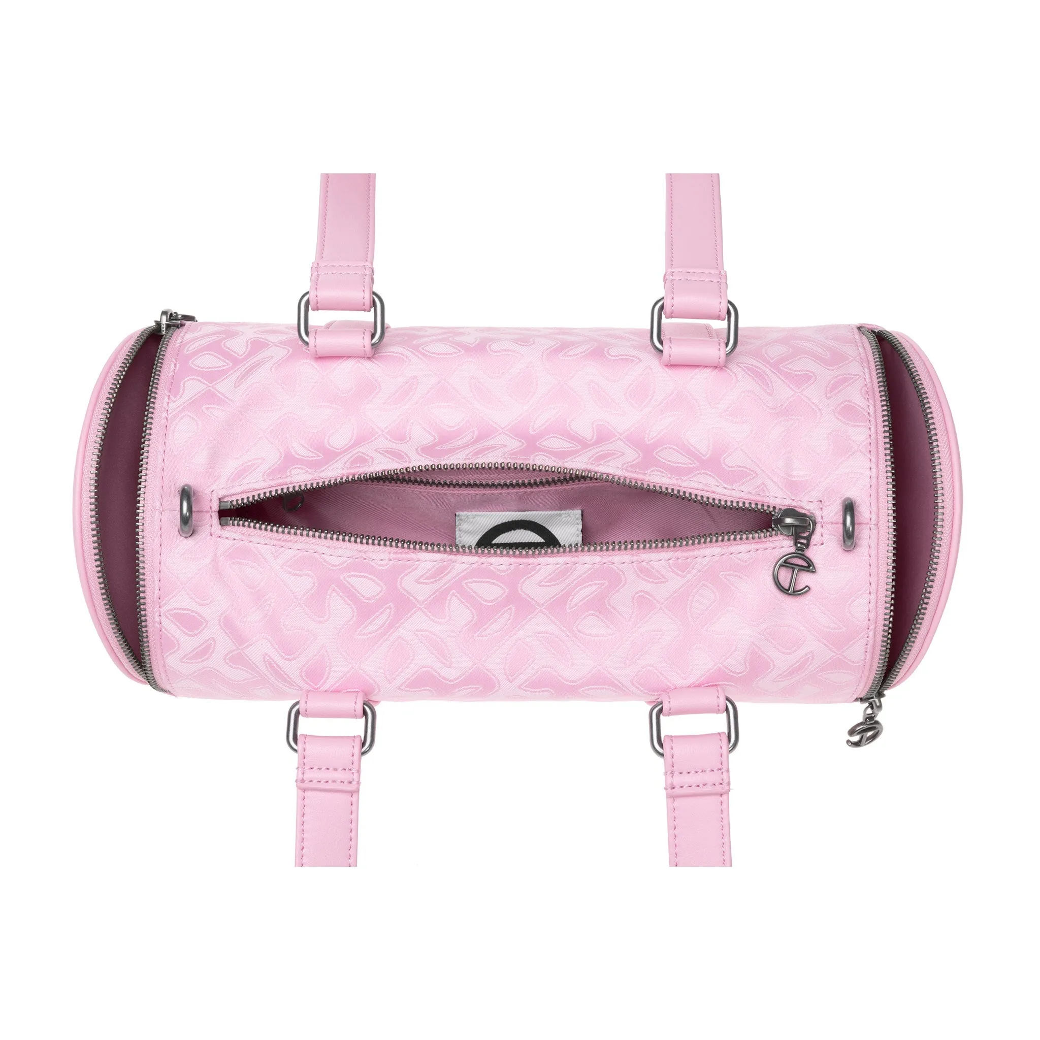Medium Jacquard Telfar Duffle - Bubblegum Monogram sold by Telfar product image thumbnail 4