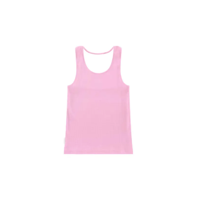 Halter Tank - Bubblegum sold by Telfar