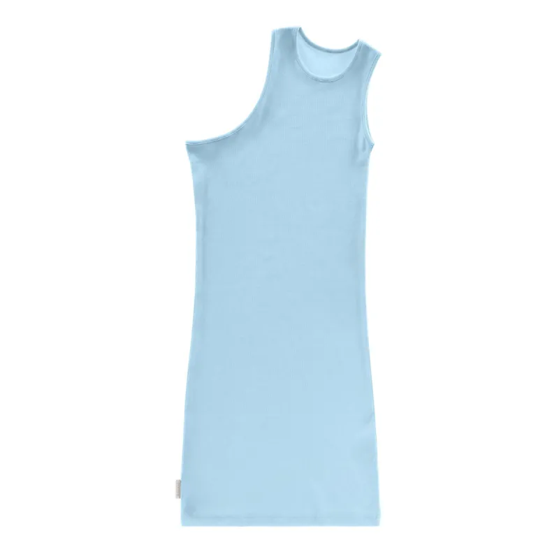 Half Tank Tunic - Pool Blue sold by Telfar