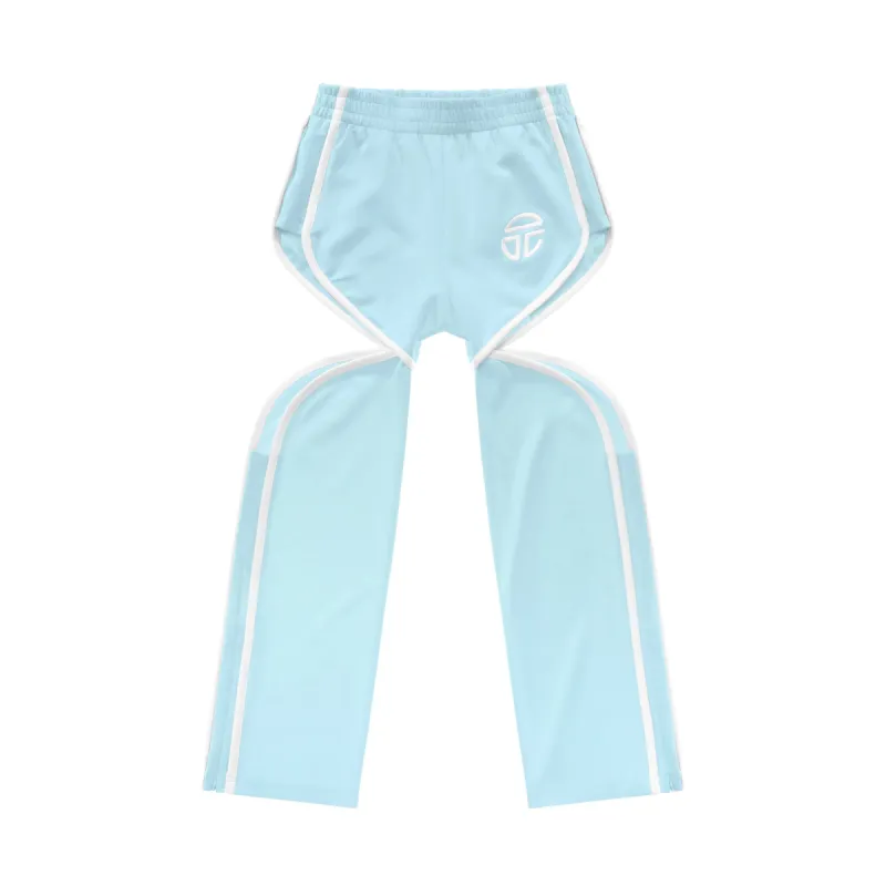 Thigh Hole Track Pant - Pool Blue sold by Telfar