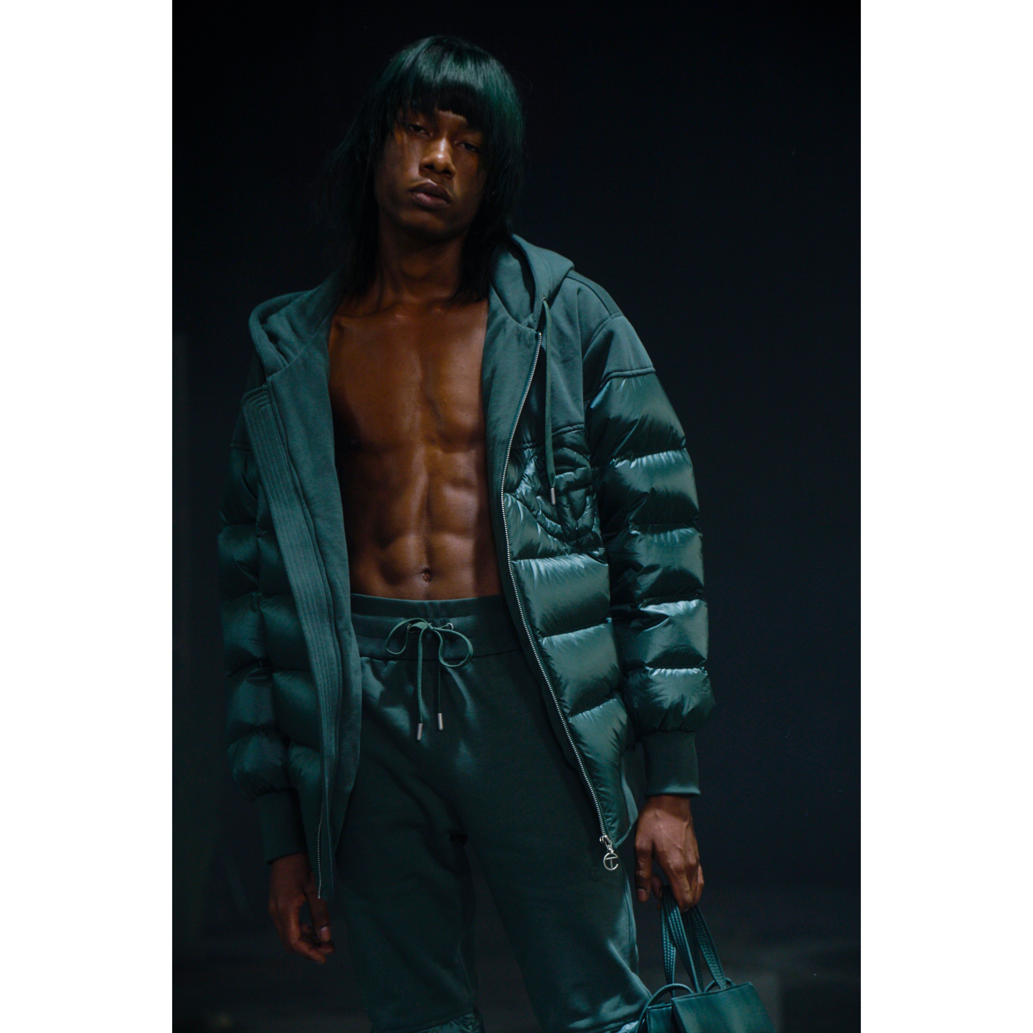 Puff Hoodie - Green sold by Telfar product image thumbnail 4