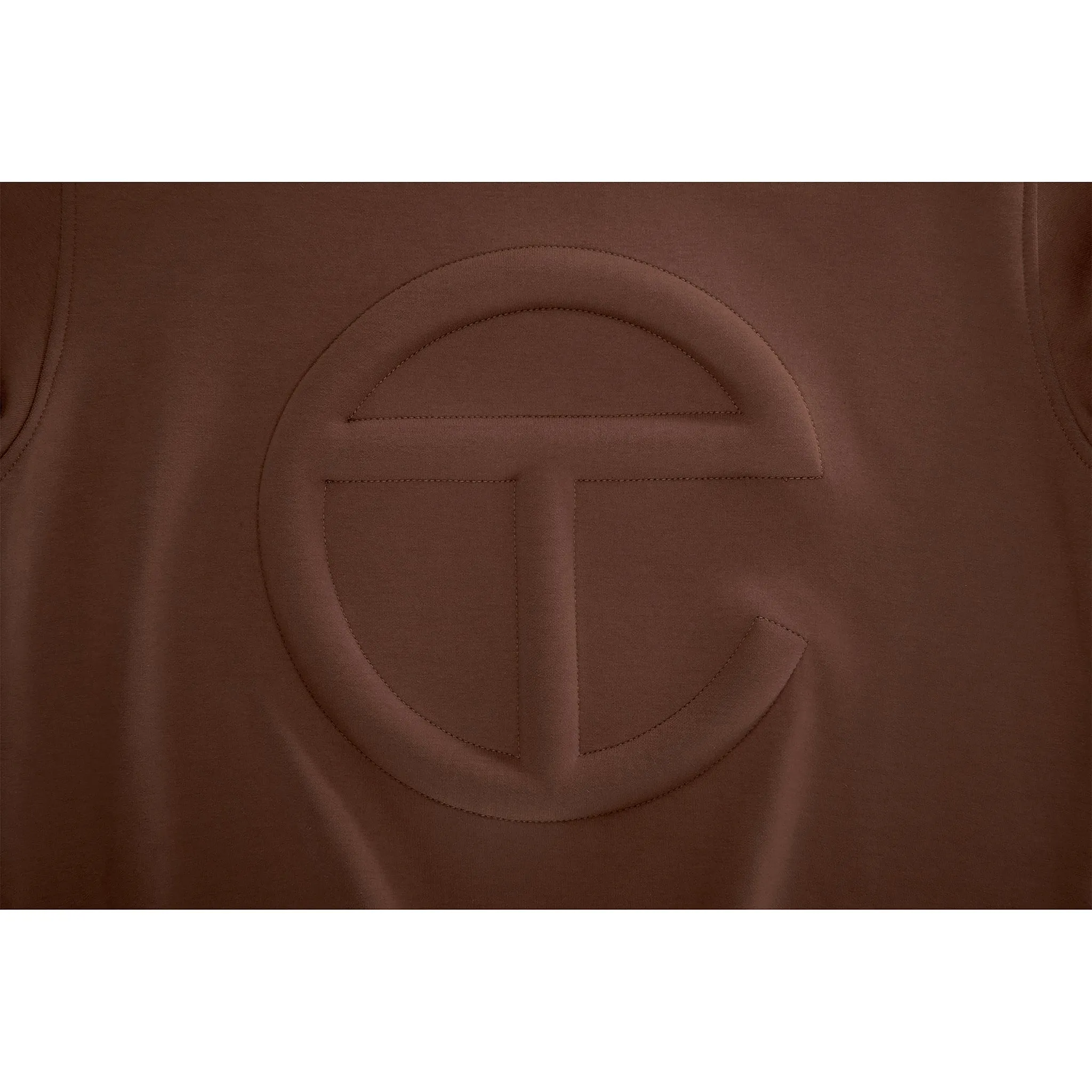 Embossed Mockneck - Chocolate sold by Telfar product image thumbnail 3