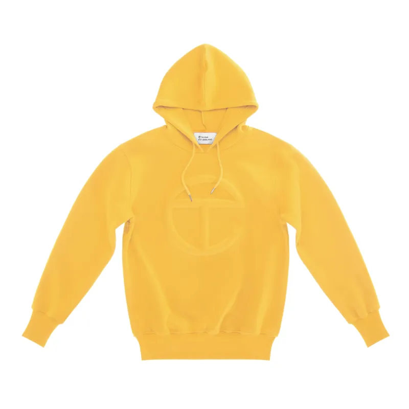 Embossed Hoodie - Yellow sold by Telfar