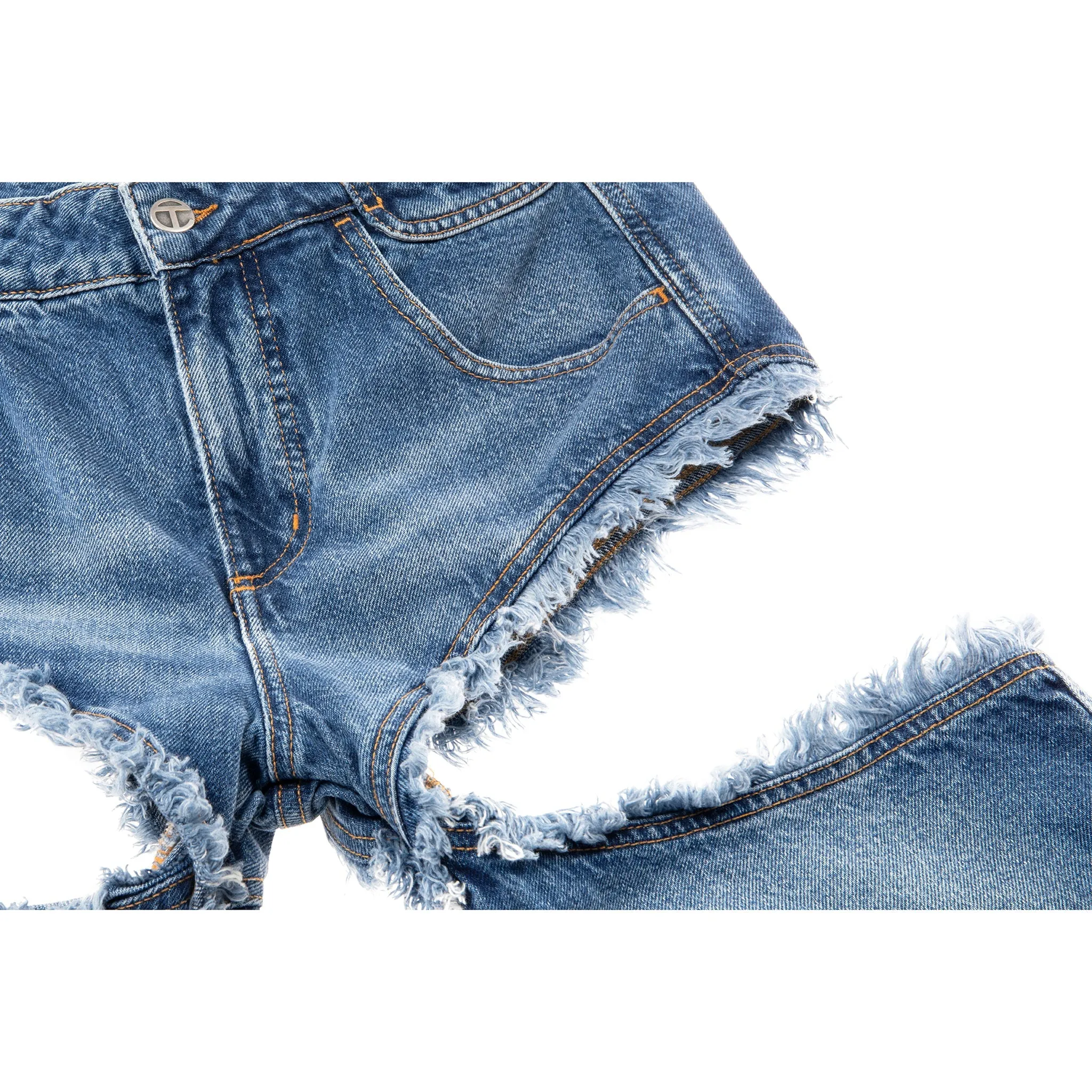 Thigh Hole Jean - Blue sold by Telfar product image thumbnail 4