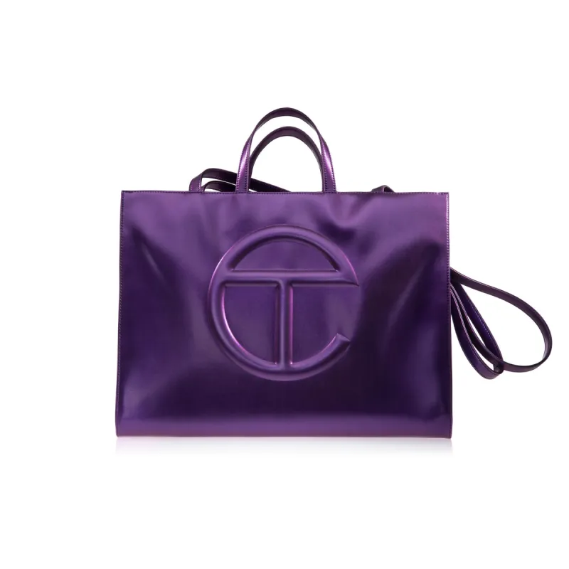 Large Shopping Bag - Açai sold by Telfar