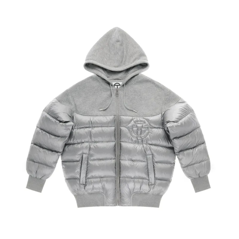 Puff Hoodie - Grey sold by Telfar