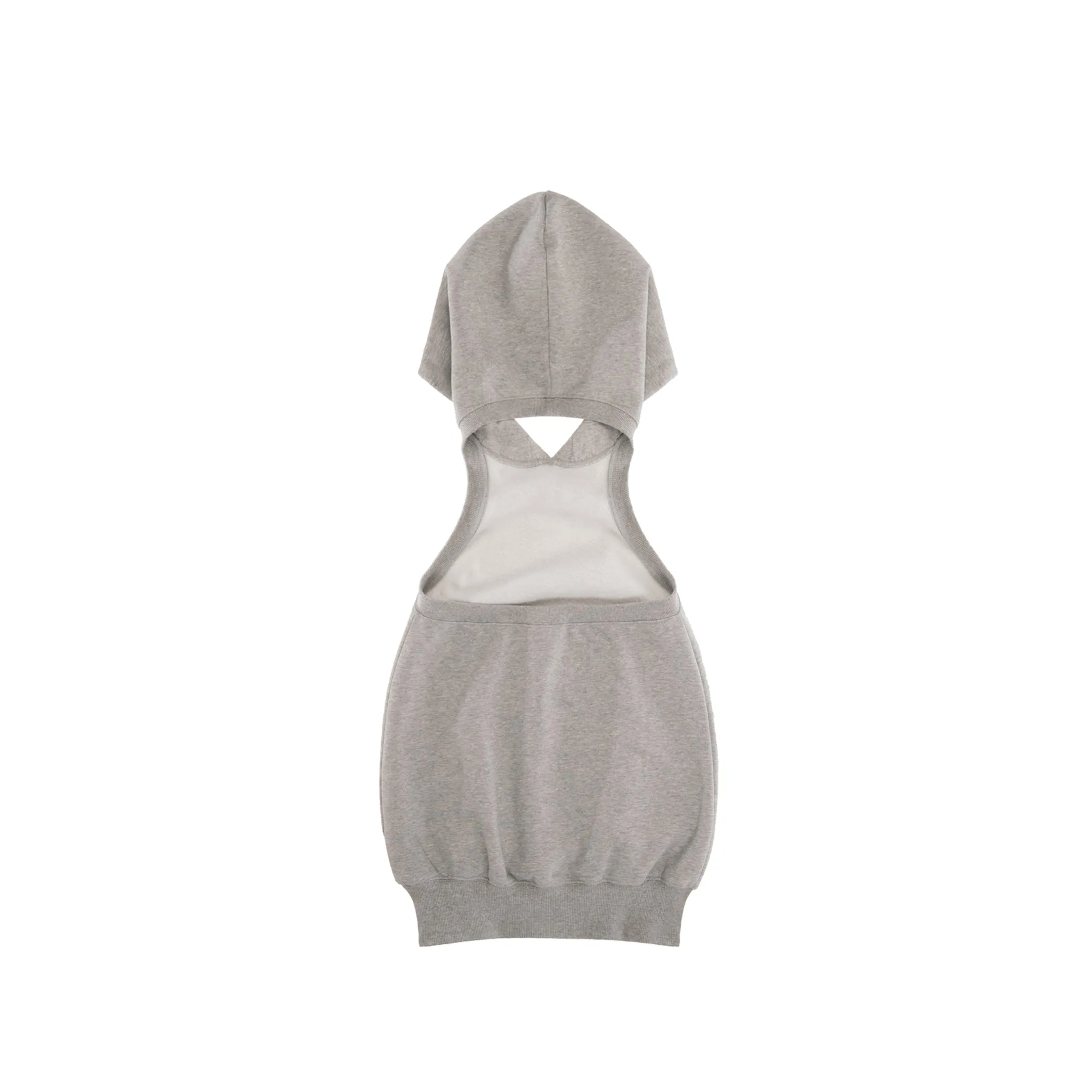 Halter Hoodie - Heather Grey sold by Telfar product image thumbnail 3