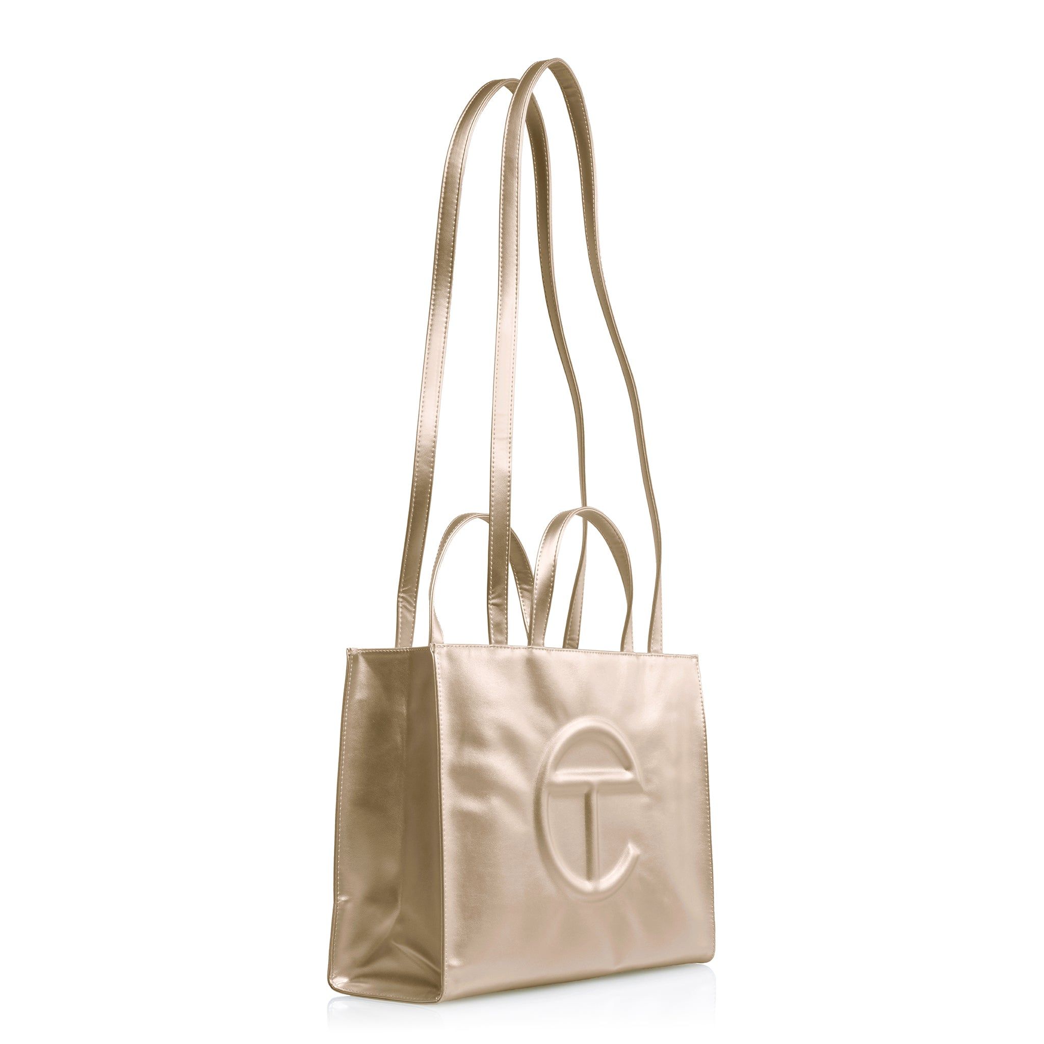 Medium Shopping Bag - Gold sold by Telfar product image thumbnail 2