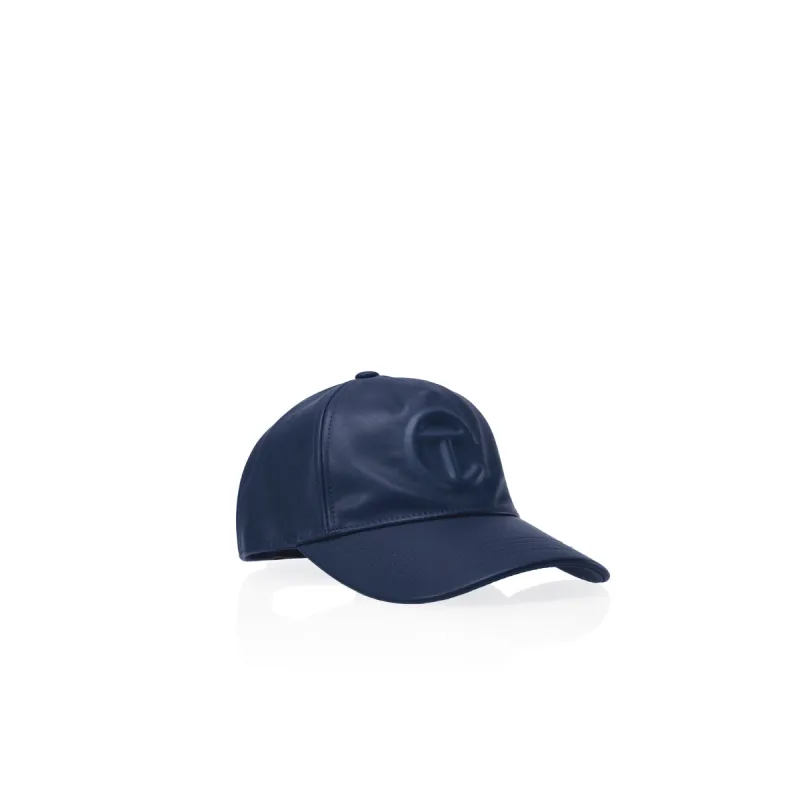 Logo Embossed Hat - Navy made by Telfar