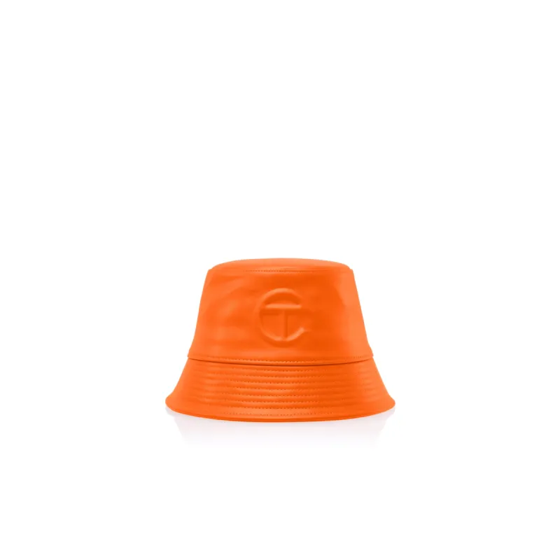 Telfar Bucket Hat - Orange sold by Telfar