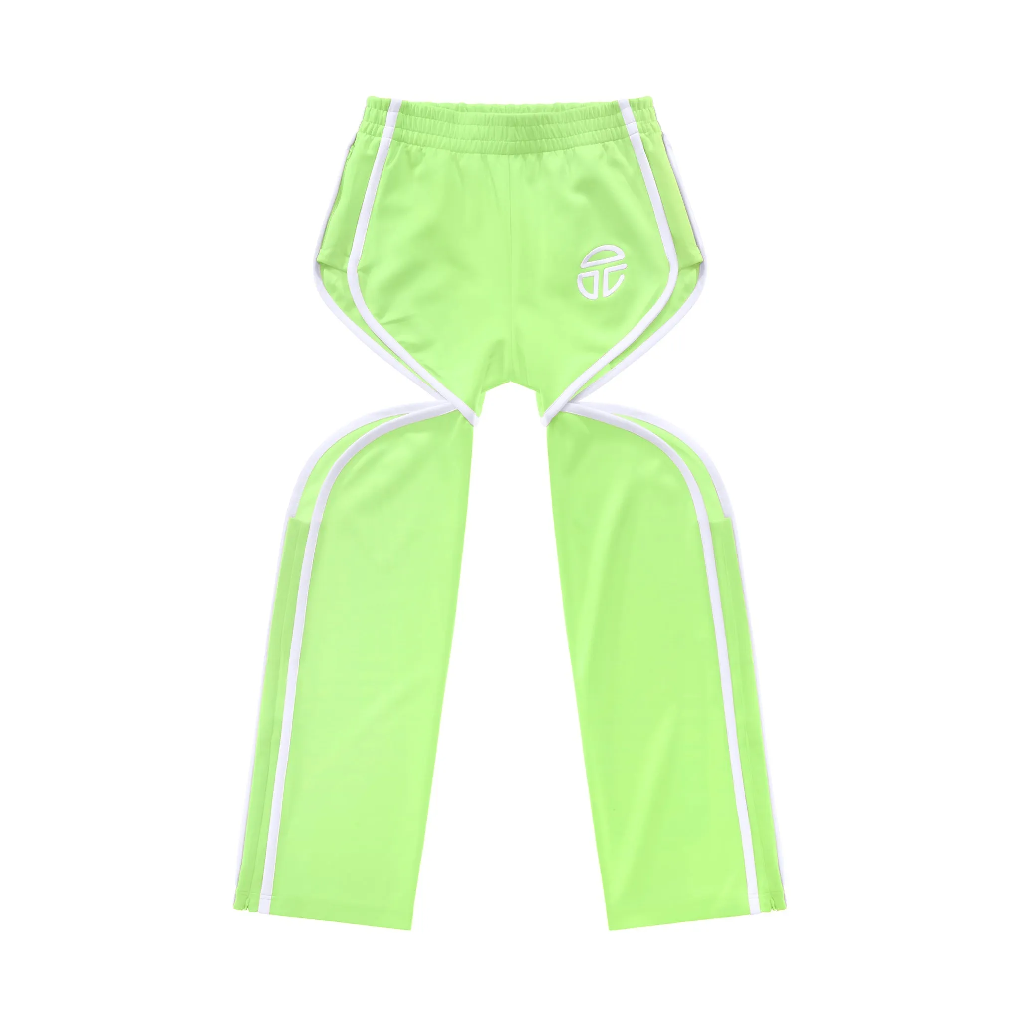 ◆as if calie◆ COLOR BLOCK NYLON TRACK PANTS MINT CA24APT00 COLOR BLOCK NYLON TRACK PANTS MINT - 에즈이프캘리(asifCALIE)