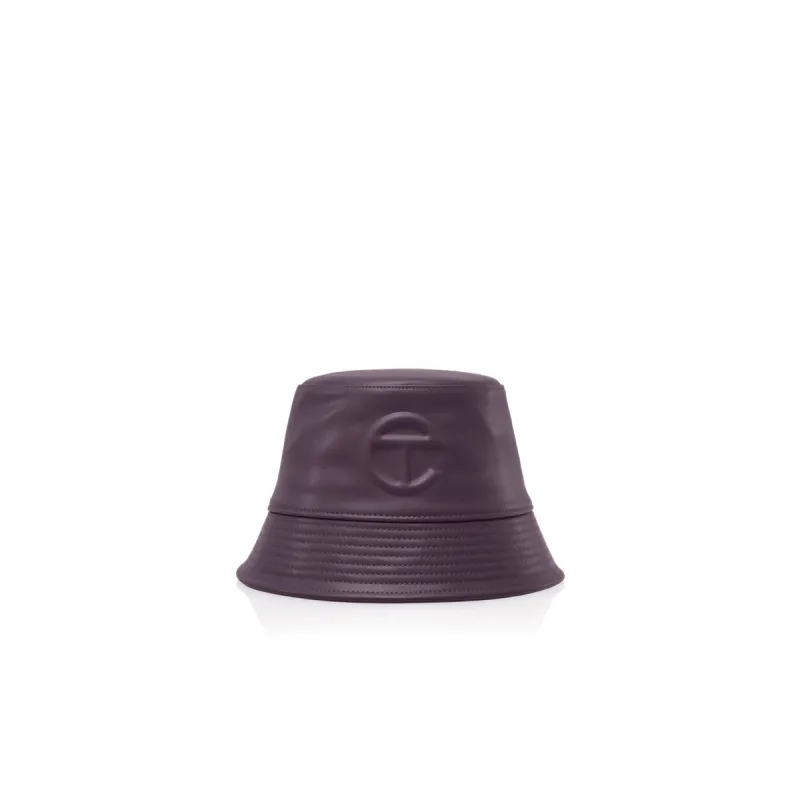 Telfar Bucket Hat - Eggplant sold by Telfar