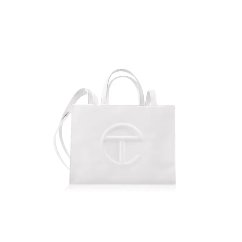 Medium Shopping Bag - White sold by Telfar