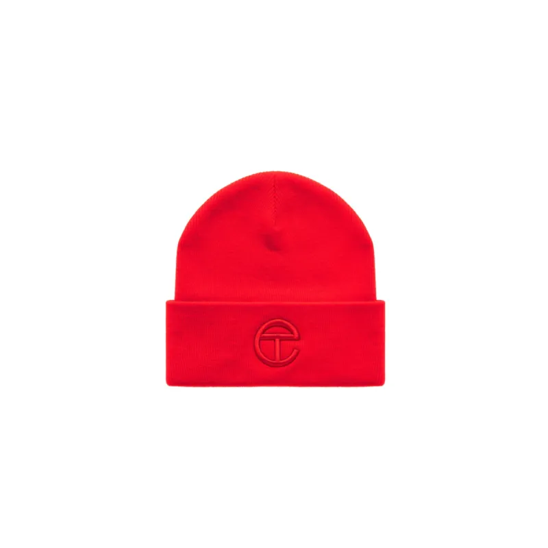Embroidered Beanie - Red sold by Telfar