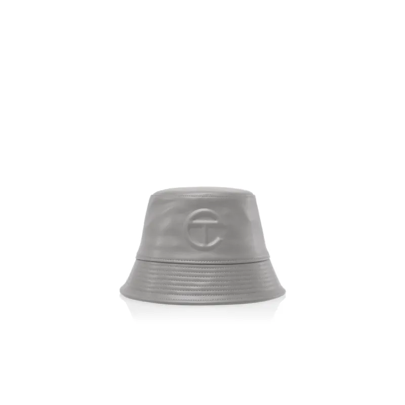 Telfar Bucket Hat - Grey sold by Telfar