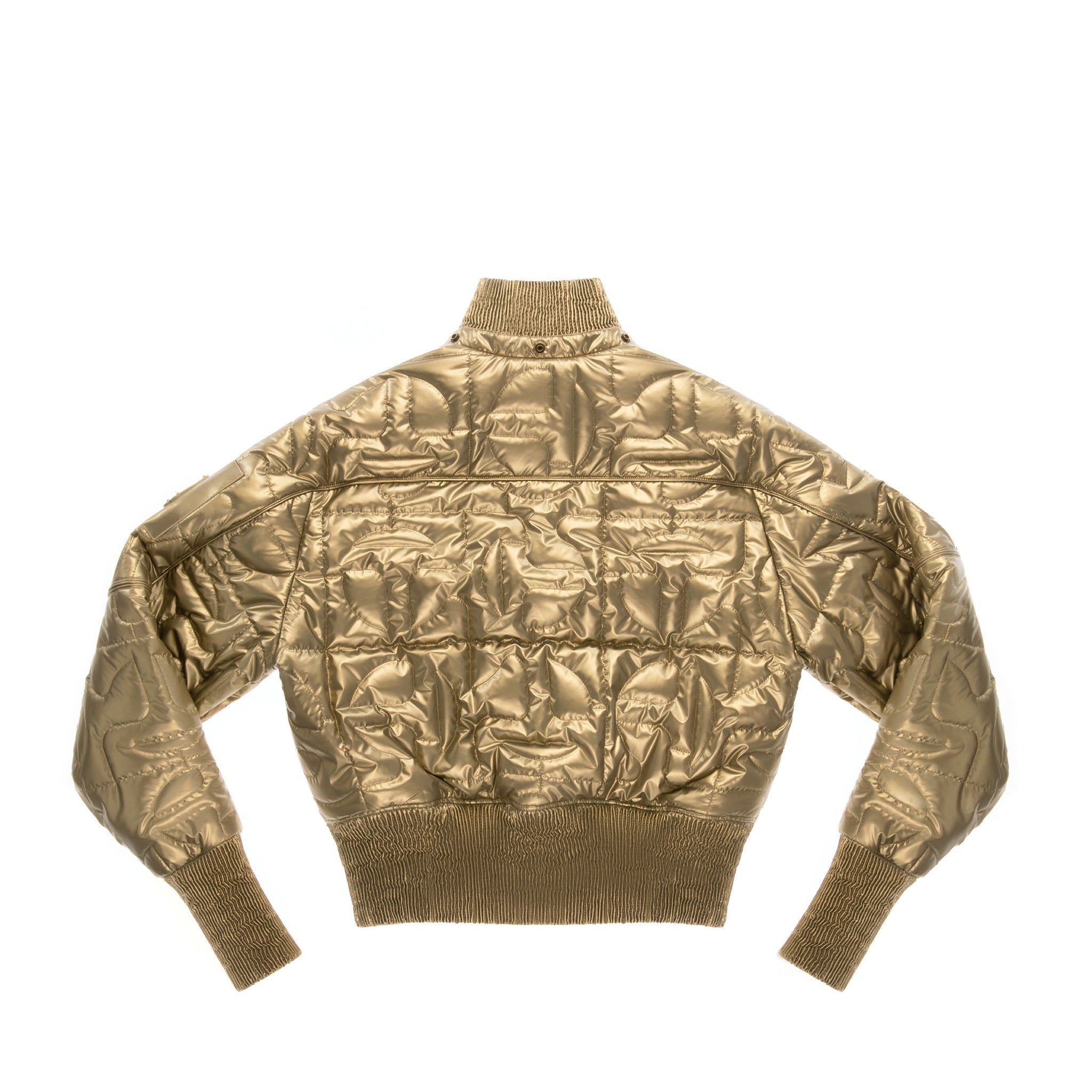 Moose Knuckles x Telfar Quilted Bomber - Gold/Fox sold by Telfar product image thumbnail 4