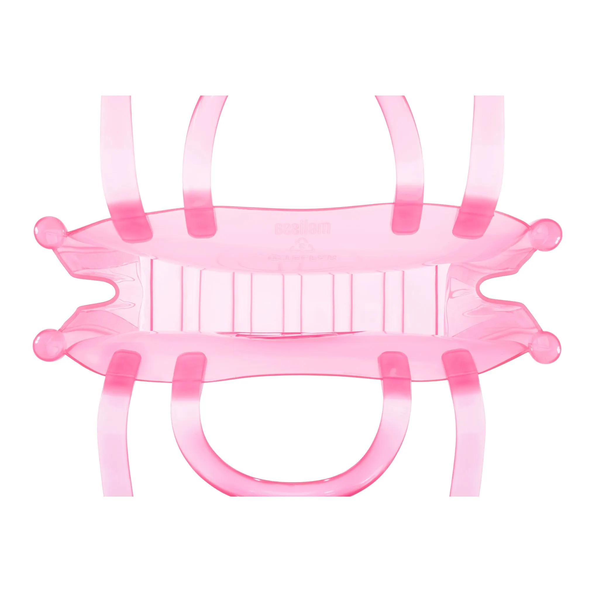 Melissa X Telfar Medium Jelly Shopper - Pink sold by Telfar product image thumbnail 4