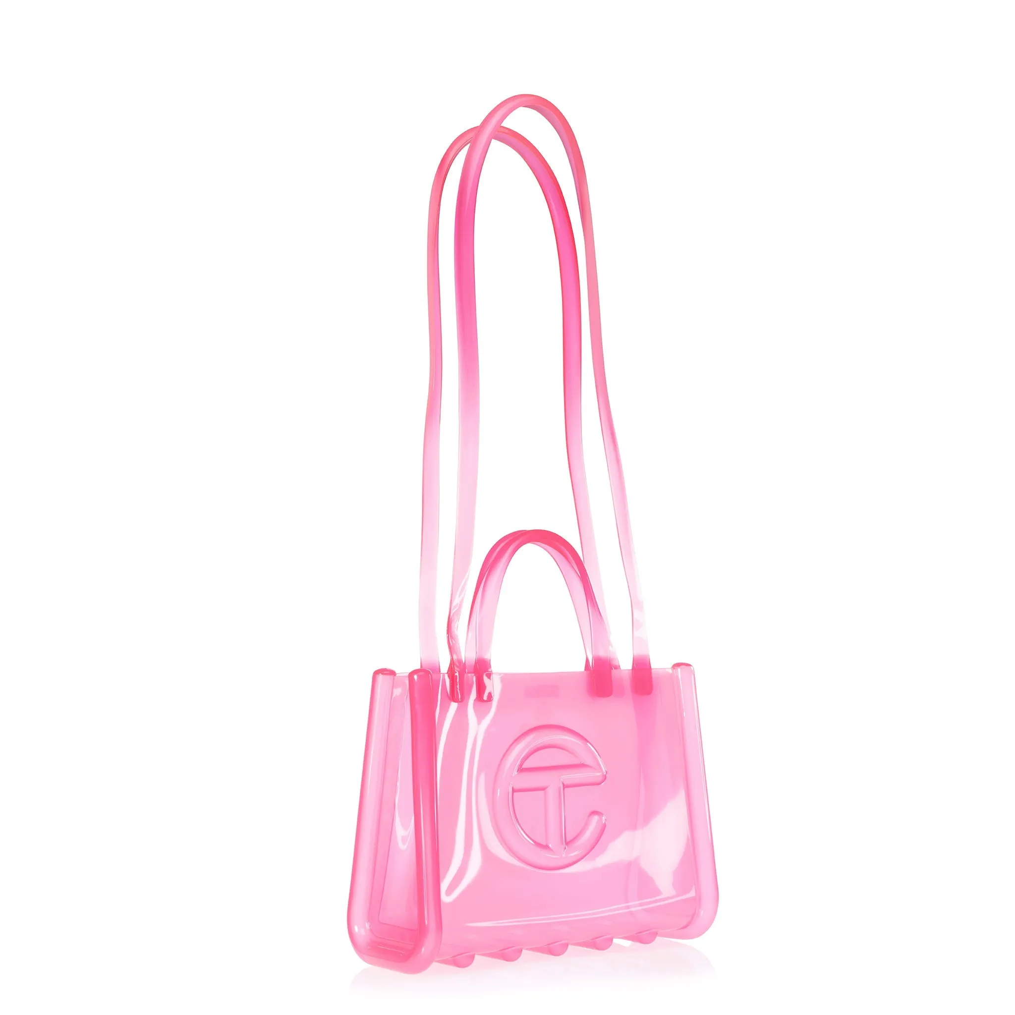 Melissa X Telfar Medium Jelly Shopper - Pink sold by Telfar product image thumbnail 2