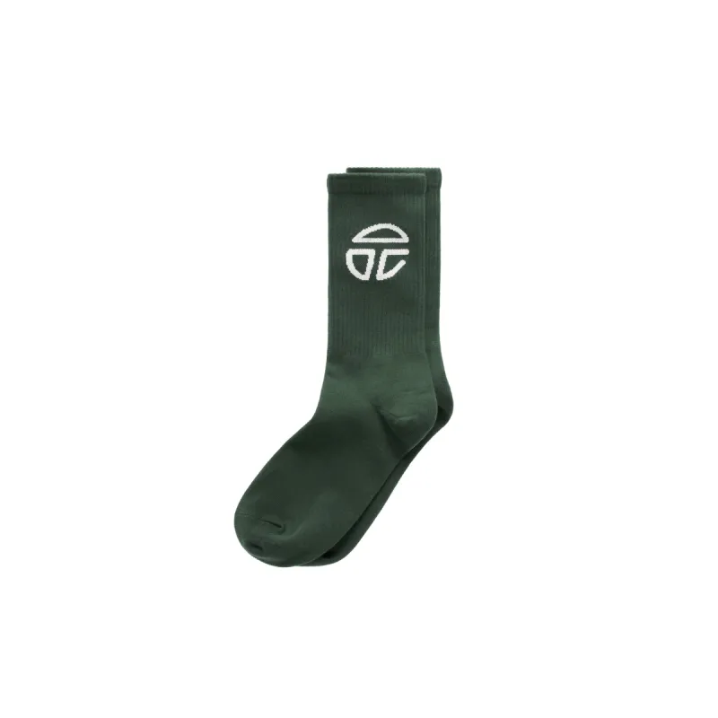 Athletic Logo Socks - Dark Olive sold by Telfar