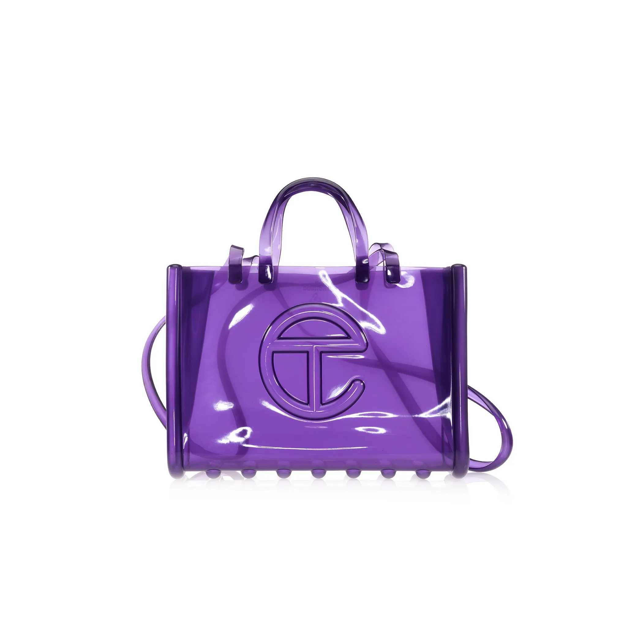 Melissa X Telfar Large Jelly Shopper - Purple sold by Telfar
