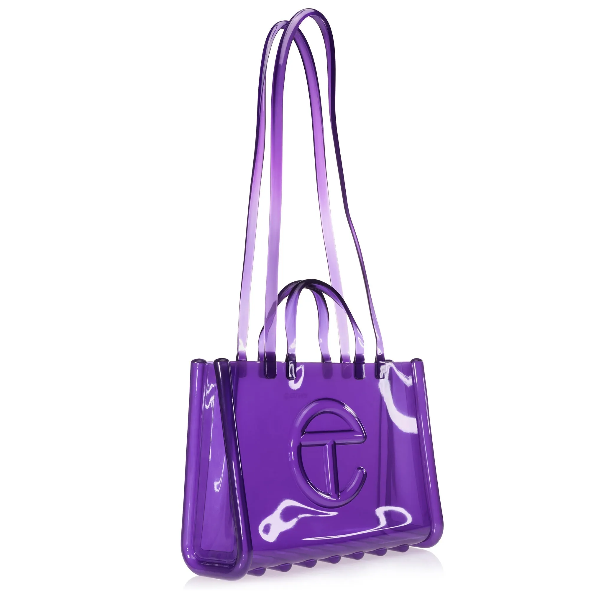 Melissa X Telfar Large Jelly Shopper - Purple sold by Telfar product image thumbnail 2
