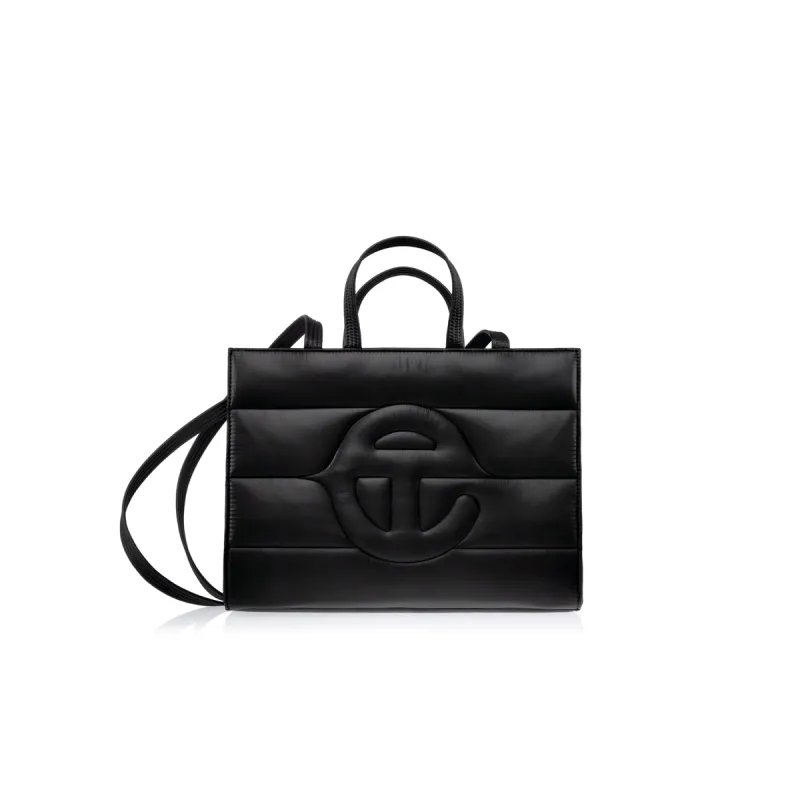 Medium Puff Shopper - Black sold by Telfar