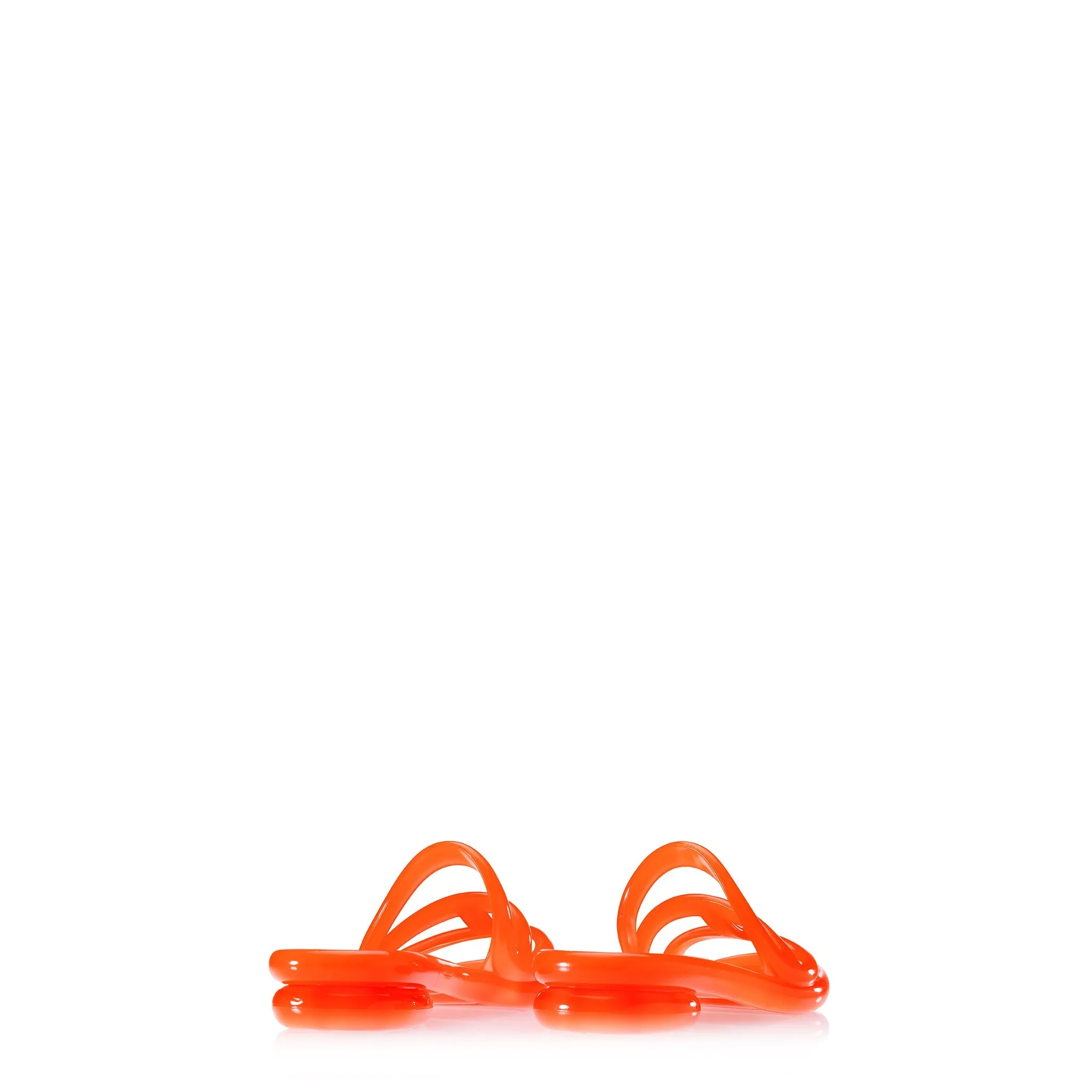 Melissa x Telfar Jelly Slide - Orange sold by Telfar product image thumbnail 3