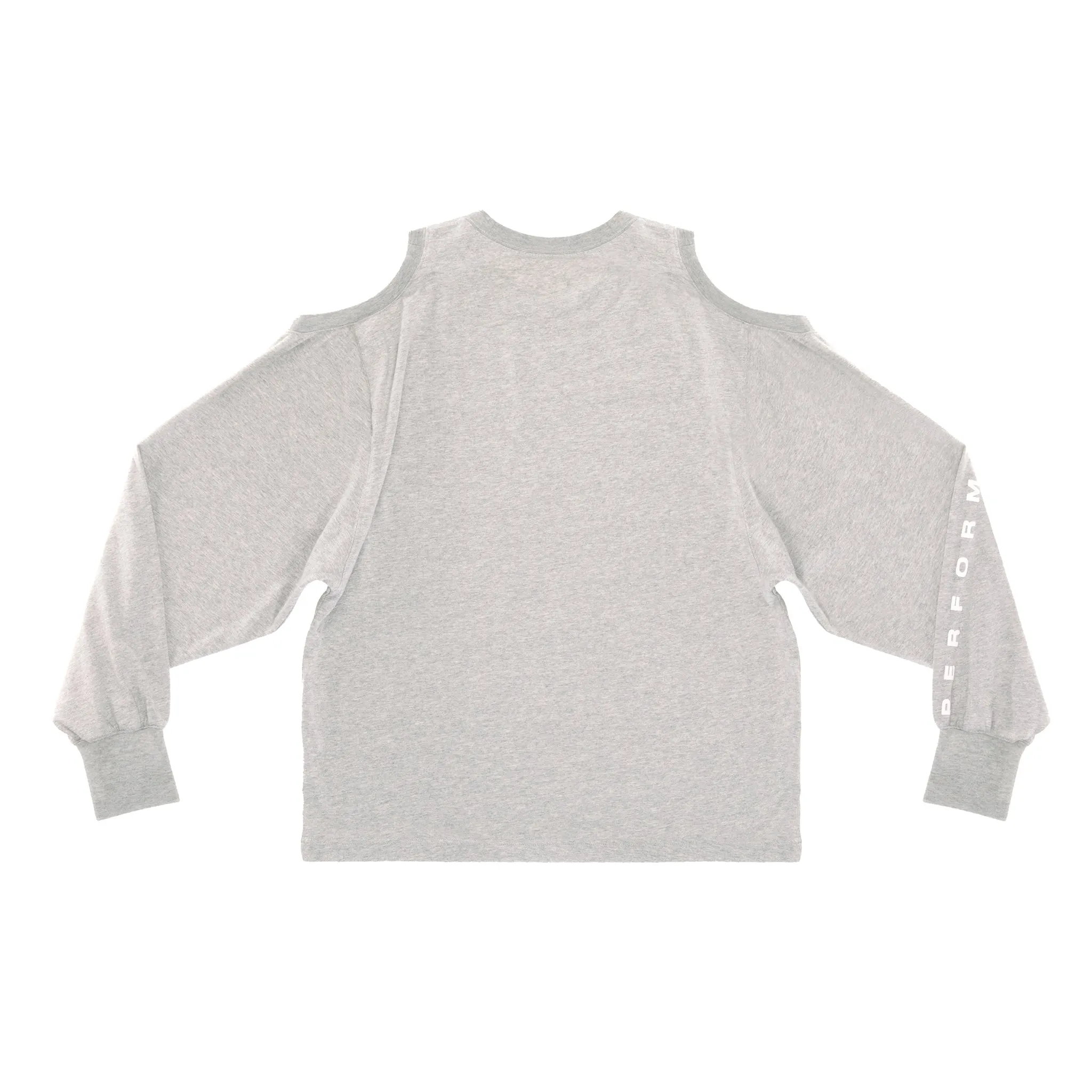 Triple Long Sleeve T - Heather Grey sold by Telfar product image thumbnail 4