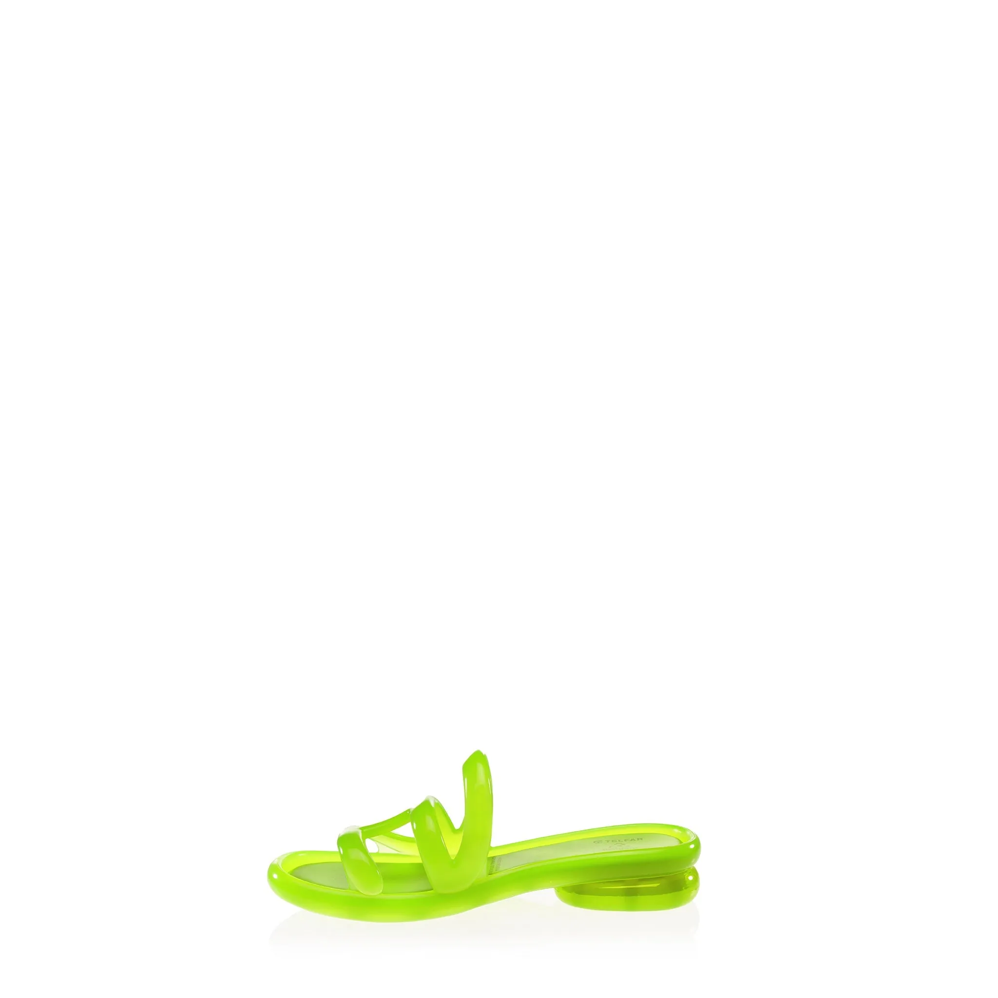 Melissa x Telfar Jelly Slide - Green sold by Telfar product image thumbnail 4