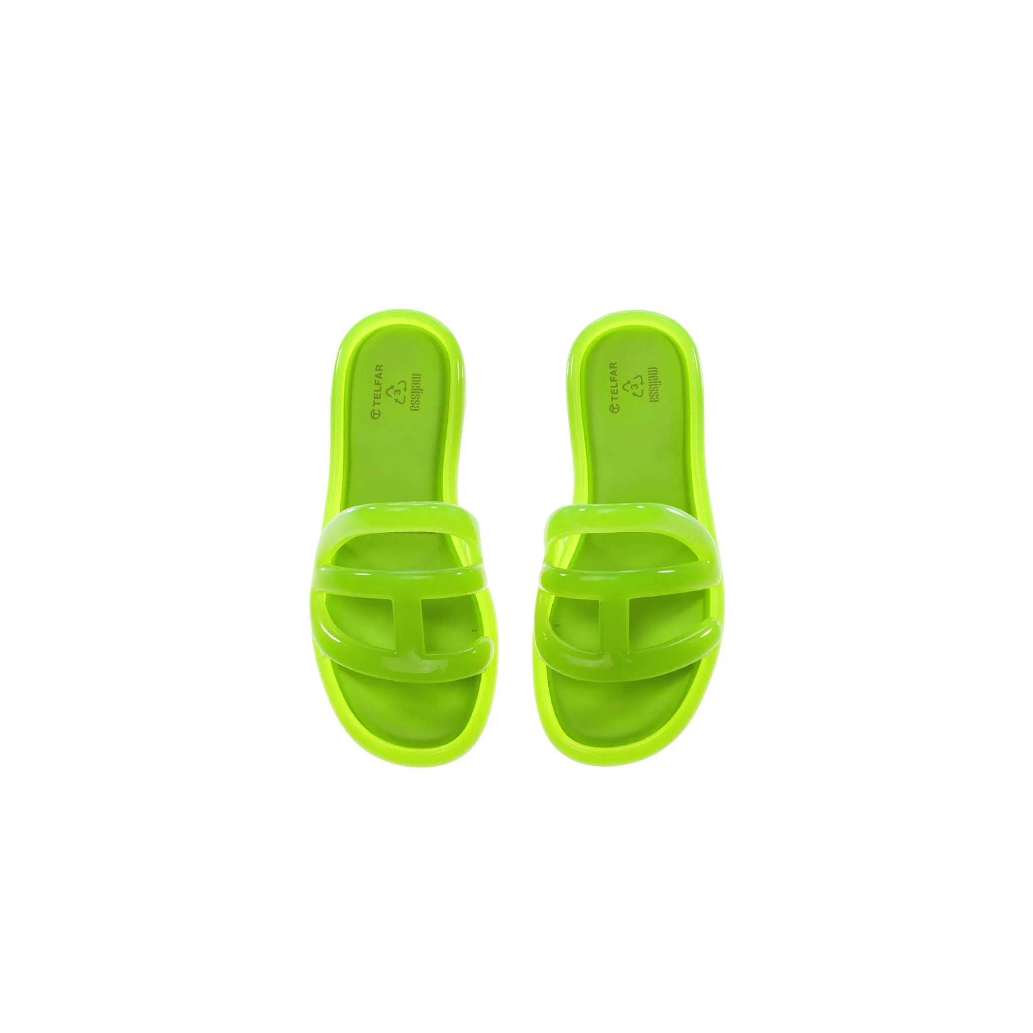 Melissa x Telfar Jelly Slide - Green sold by Telfar product image thumbnail 5