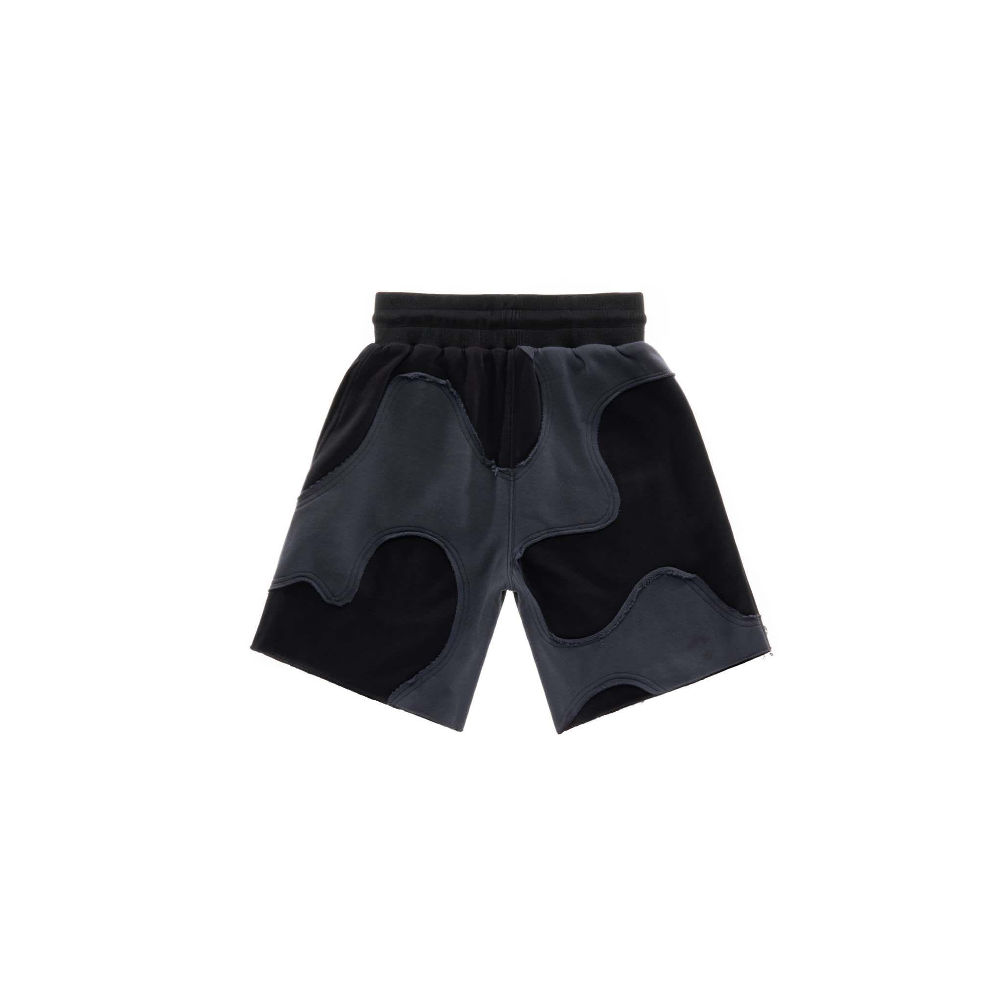 Camo Sweatshort - Black/Off-Black sold by Telfar product image thumbnail 2