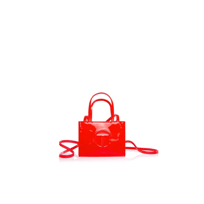 Small Shopping Bag - Red Patent sold by Telfar