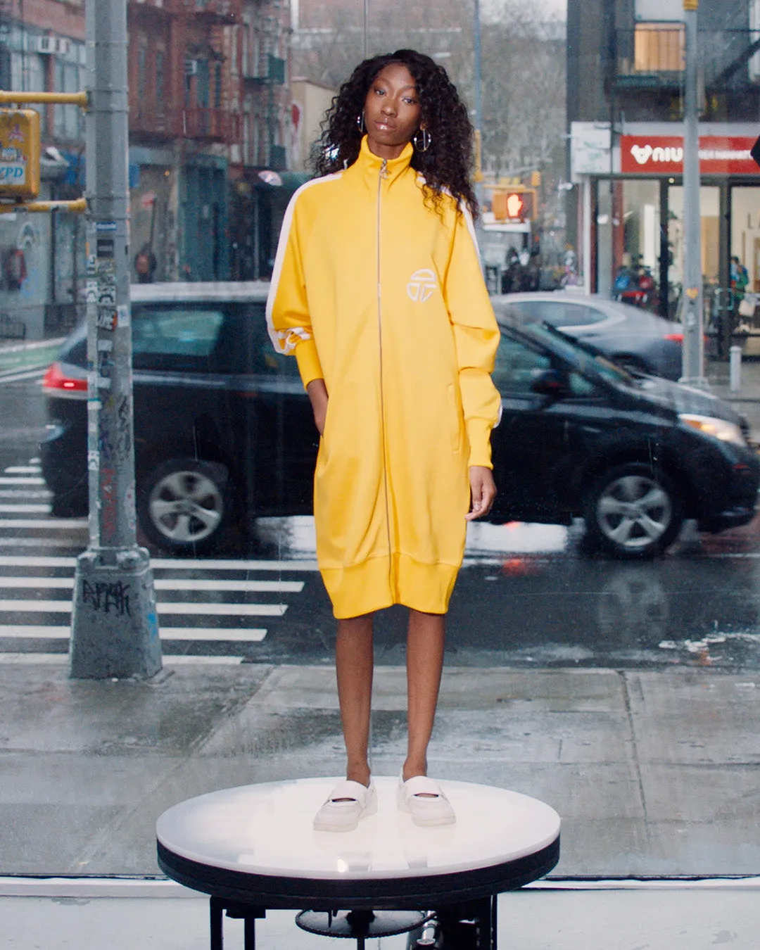 Tall Track Jacket - Yellow sold by Telfar product image thumbnail 5